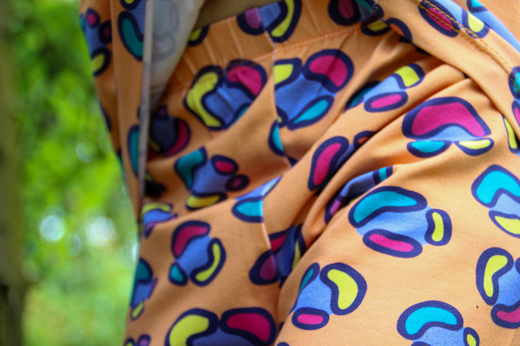 Rainbow Leopard Spot | Kumquat | Leggings