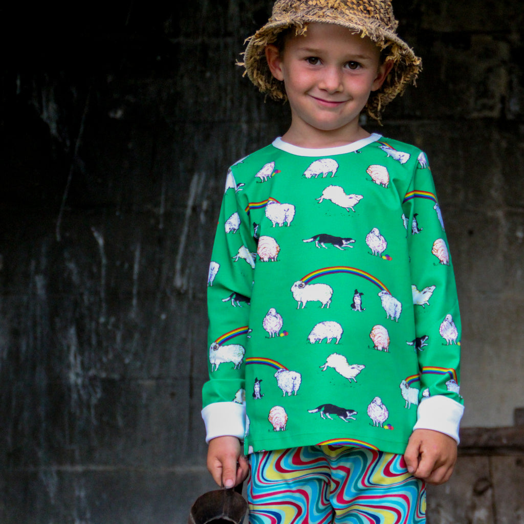 Rainbow Sheep | Long Sleeve top