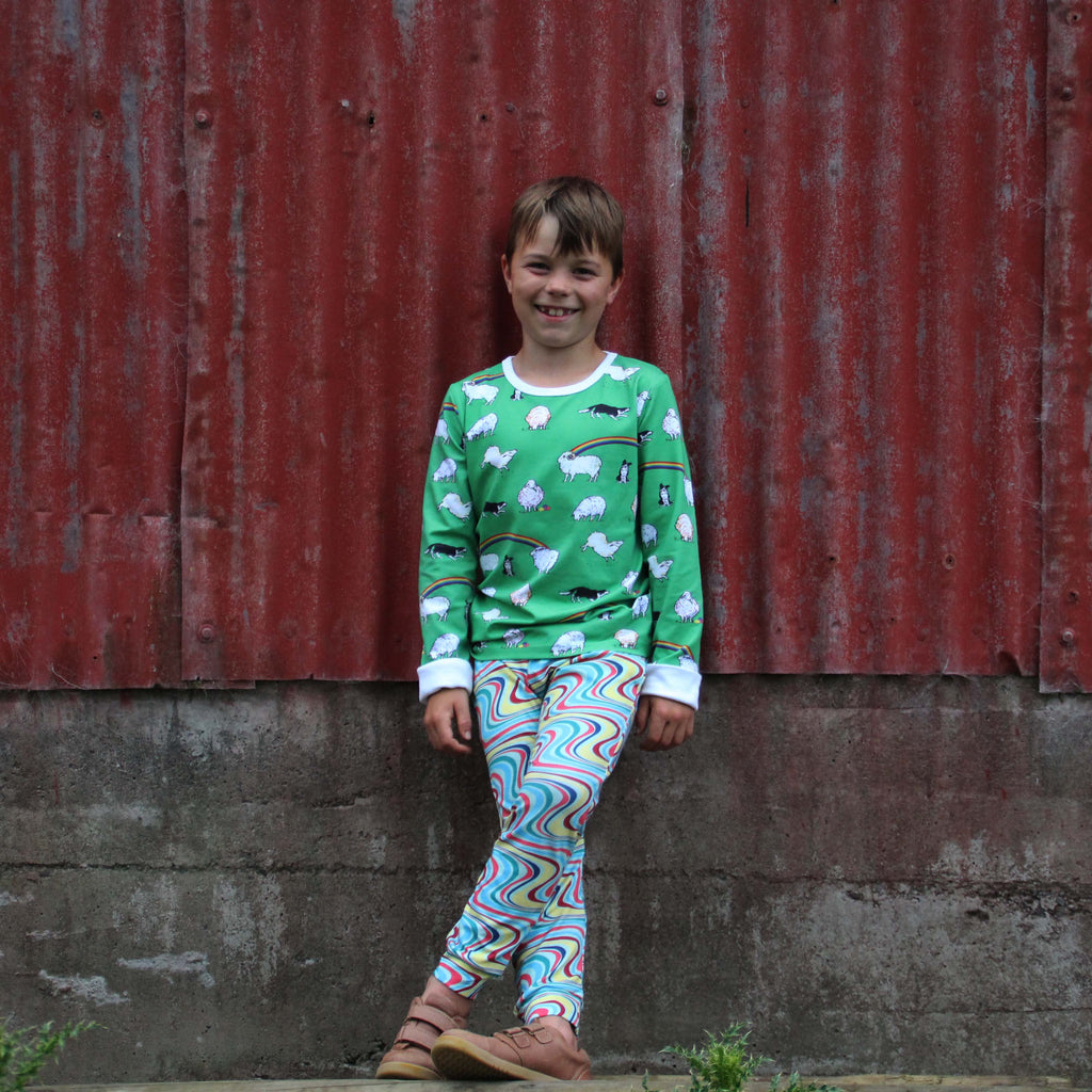 Rainbow Sheep | Long Sleeve top