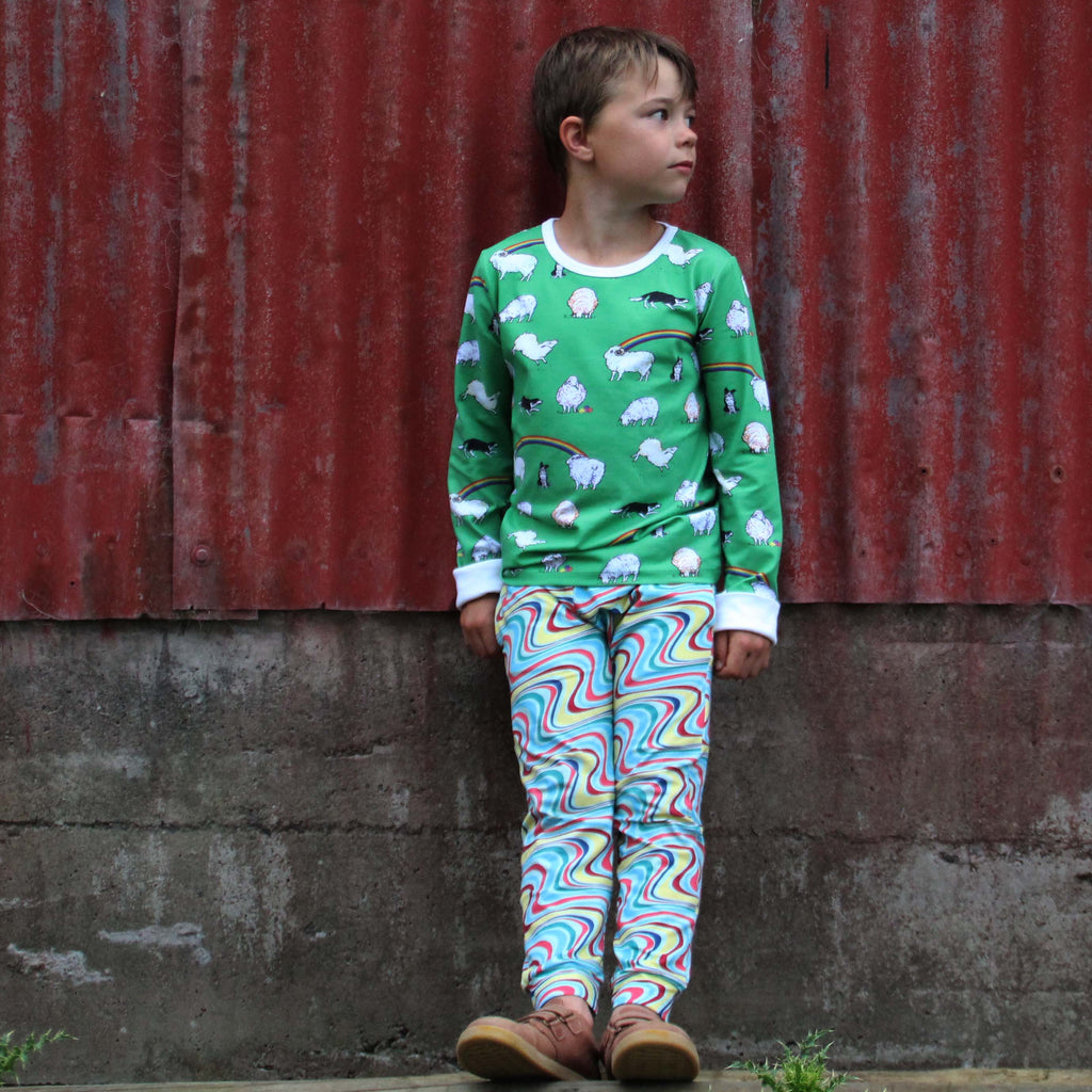 Rainbow Sheep | Long Sleeve top