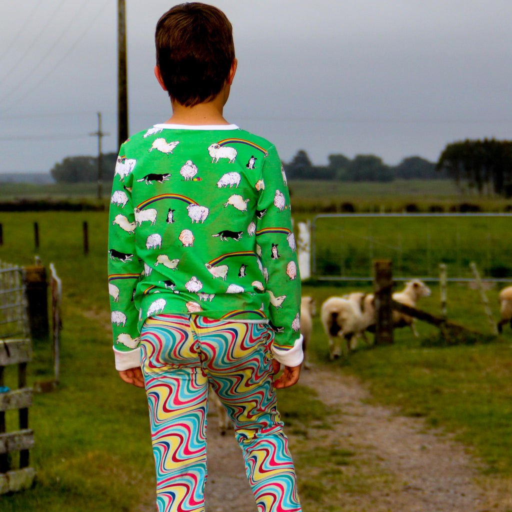 Rainbow Sheep | Long Sleeve top