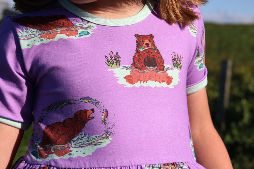 Bruno Under the Rainbow | Babydoll dress