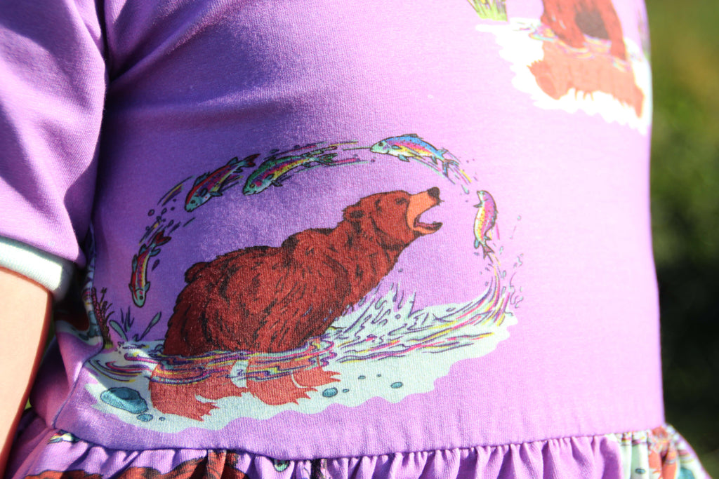 Bruno Under the Rainbow | Babydoll dress