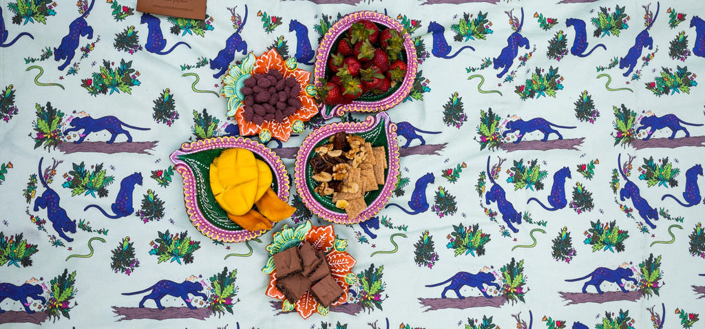 Picnic Blanket | Divya the Flower Painting Panther
