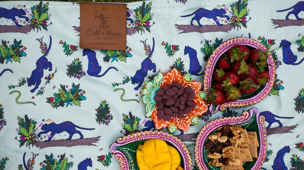 Picnic Blanket | Divya the Flower Painting Panther