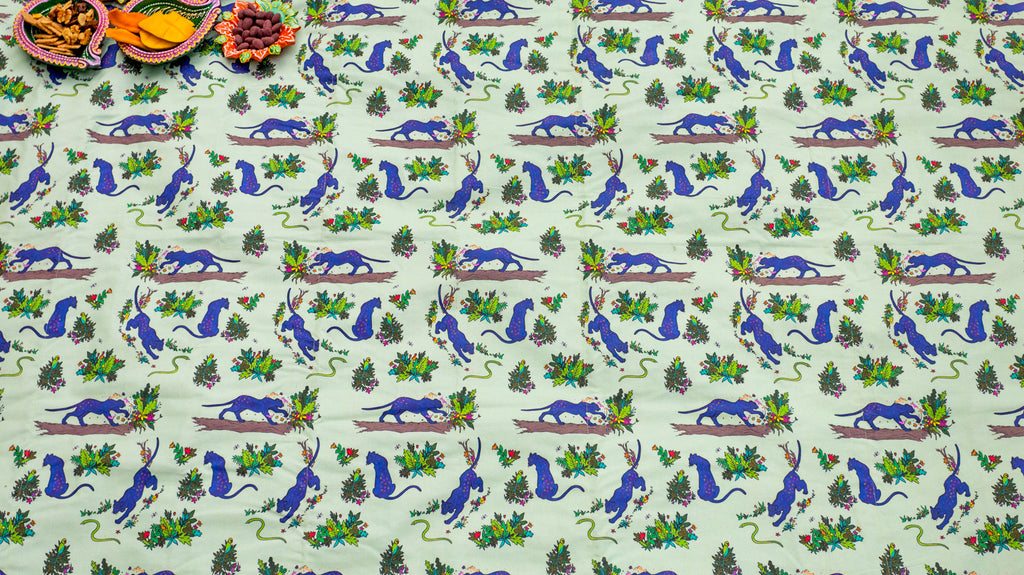 Picnic Blanket | Divya the Flower Painting Panther