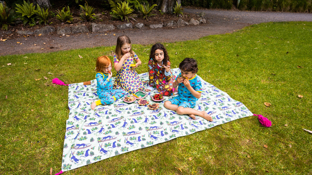 Picnic Blanket | Divya the Flower Painting Panther