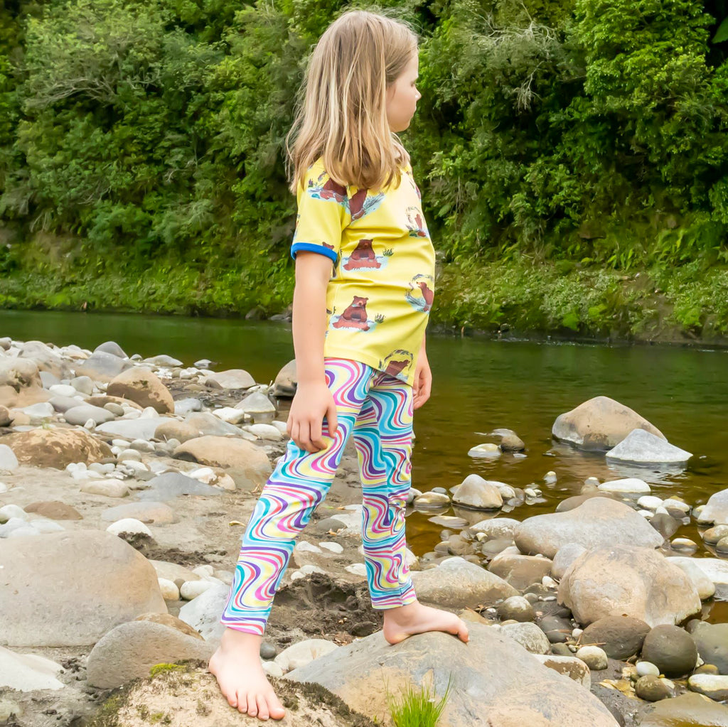 Rainbow River | Rainbow Swirl | Leggings