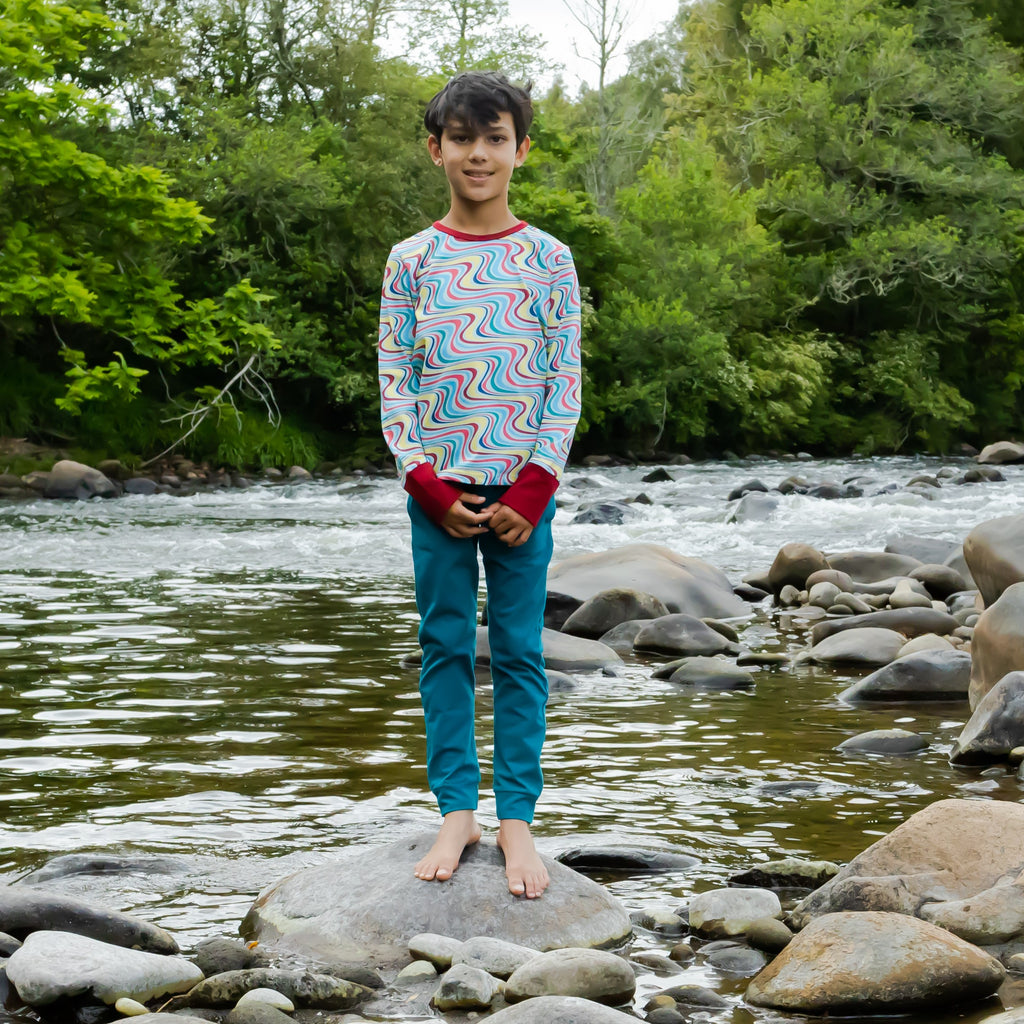 Rainbow River | Vintage Surf | Long sleeve top