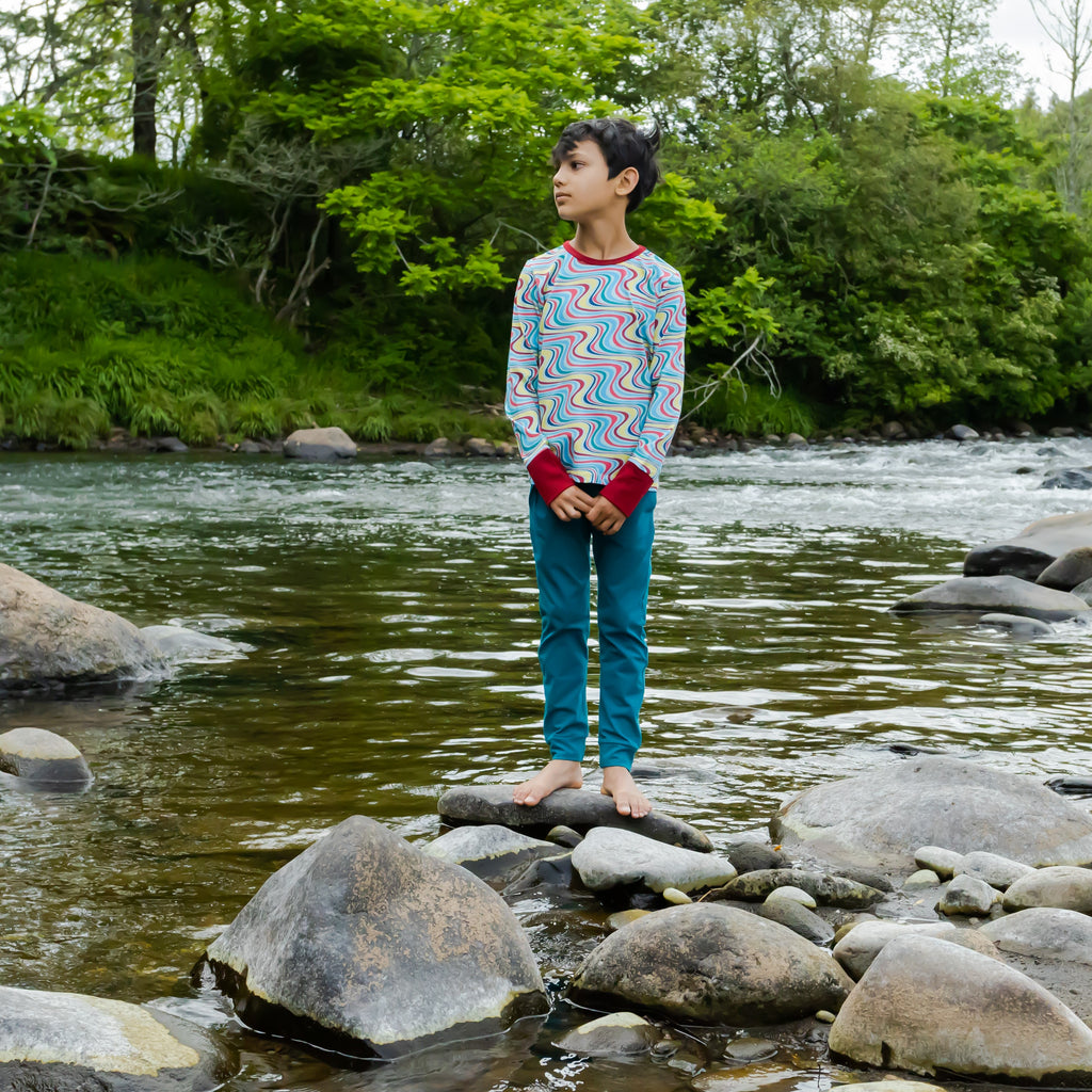 Rainbow River | Vintage Surf | Long sleeve top