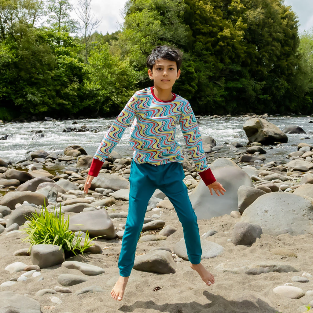 Rainbow River | Vintage Surf | Long sleeve top