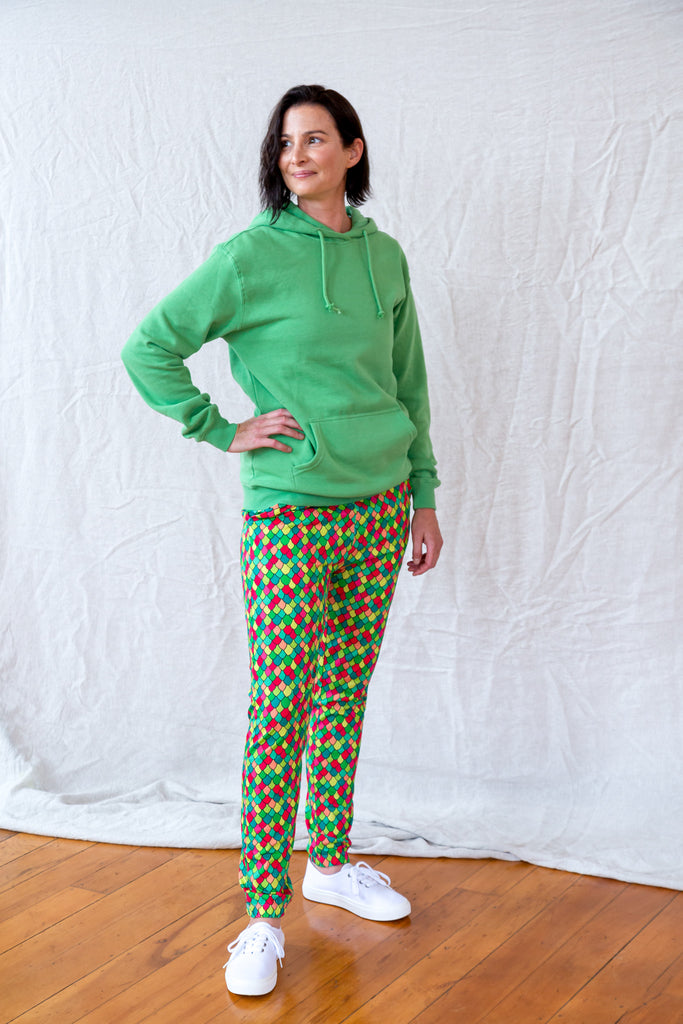 Rainbow Scales Pink Cosmos | Soft pant