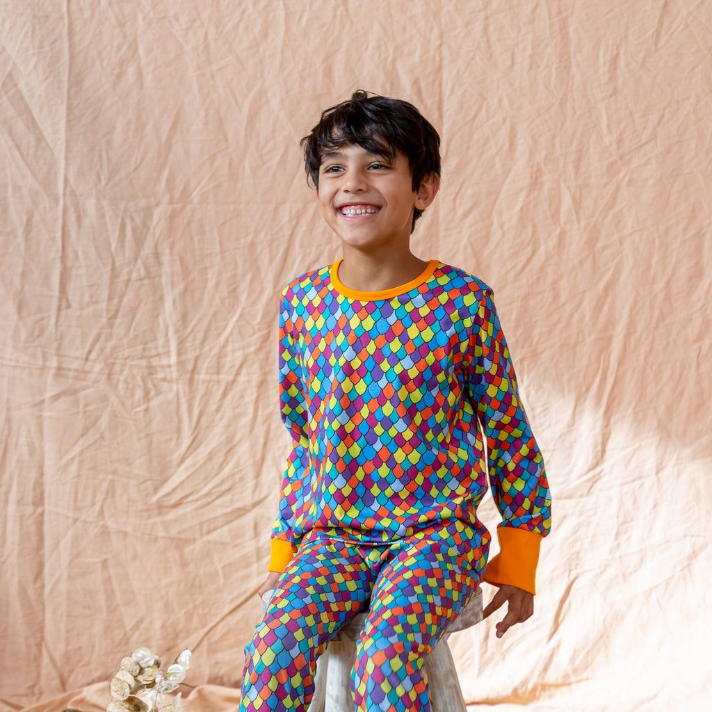 Rainbow scales | Long Sleeve top