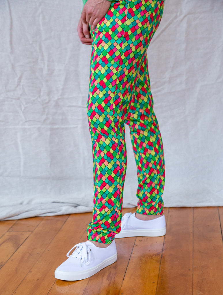 Rainbow Scales Pink Cosmos | Soft pant