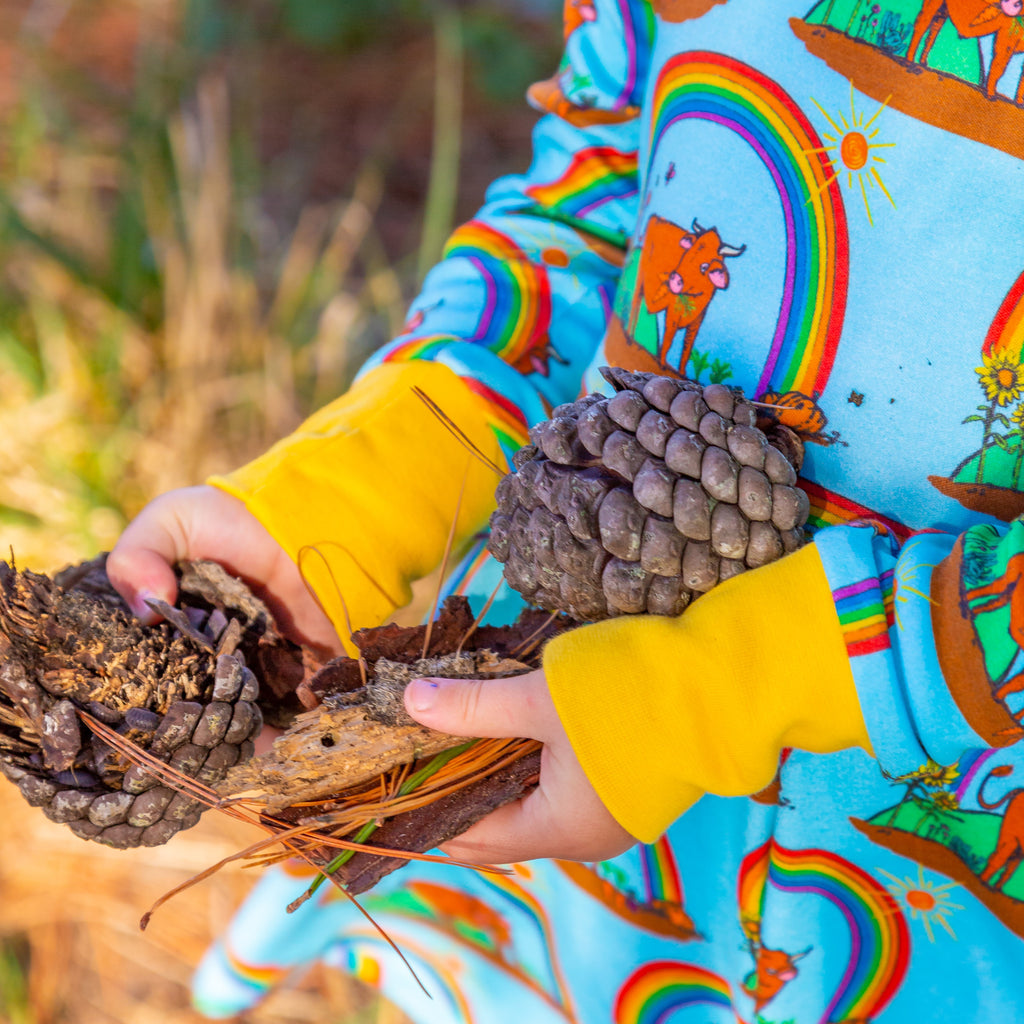 Gus in the Garden | Long Sleeve Twirl Dress