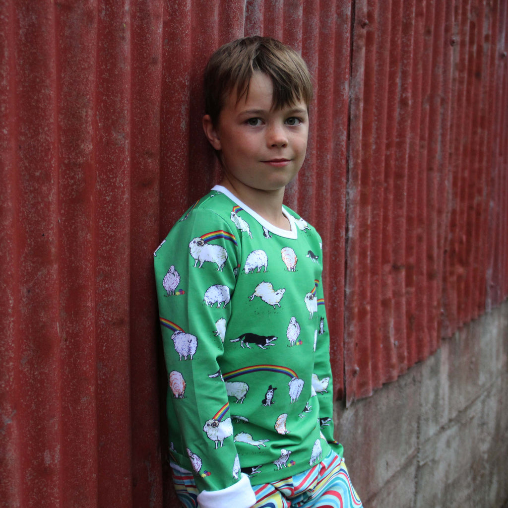 Rainbow Sheep | Long Sleeve top