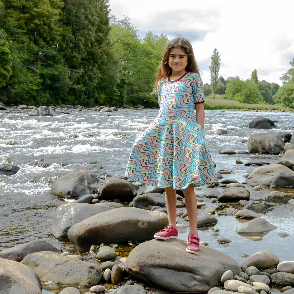Rainbow River | Vintage Surf | Twirl dress