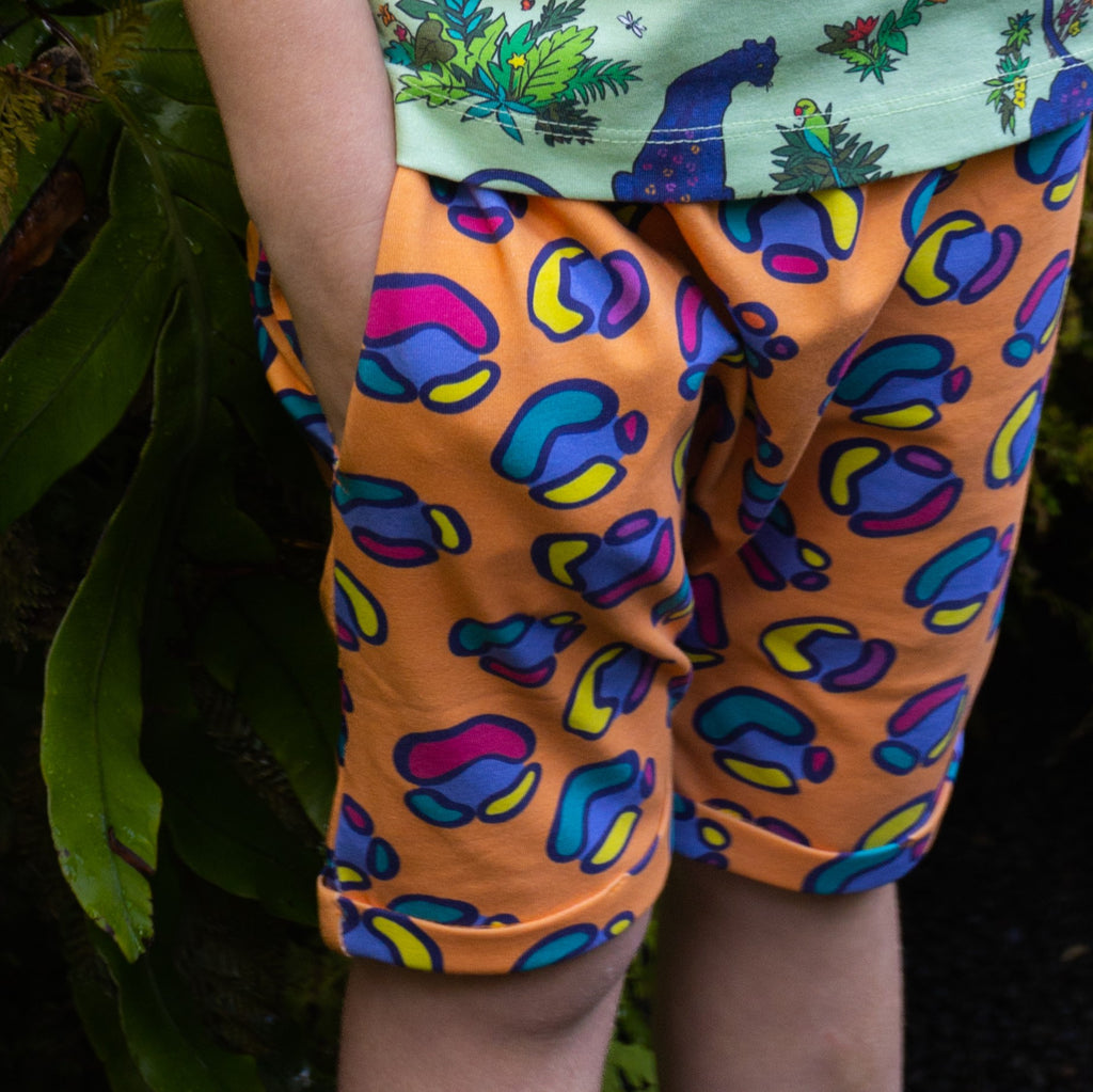 Rainbow spots | Harem shorts