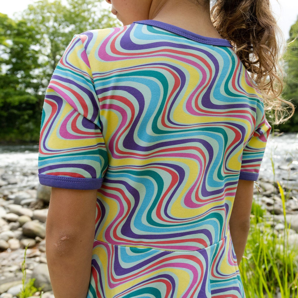 Rainbow River | Rainbow Swirl | Twirl dress