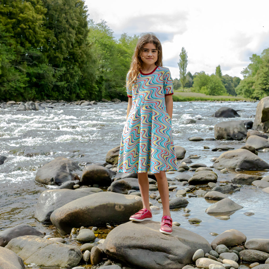 Rainbow River | Vintage Surf | Twirl dress