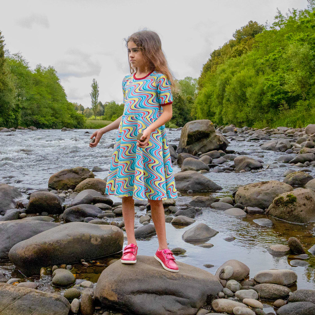 Rainbow River | Vintage Surf | Twirl dress