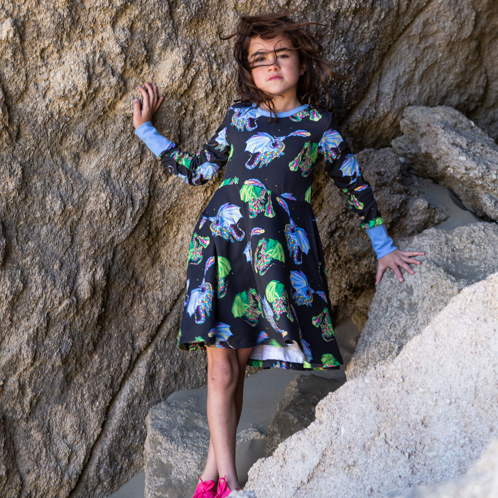 Astrid & Orion the Star Lighters | Twirl dress long sleeve
